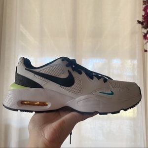 White and Black Nike Air Sneaker